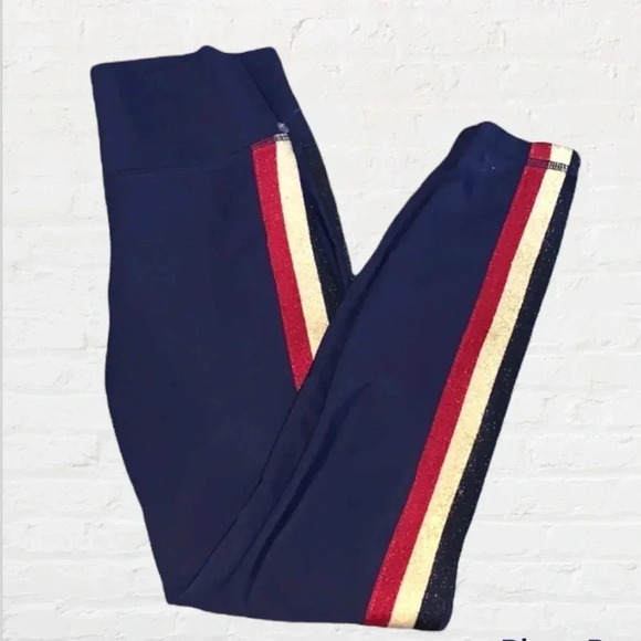 Spiritual Gangster striped sparkle legging Size Small - Picture 2 of 5